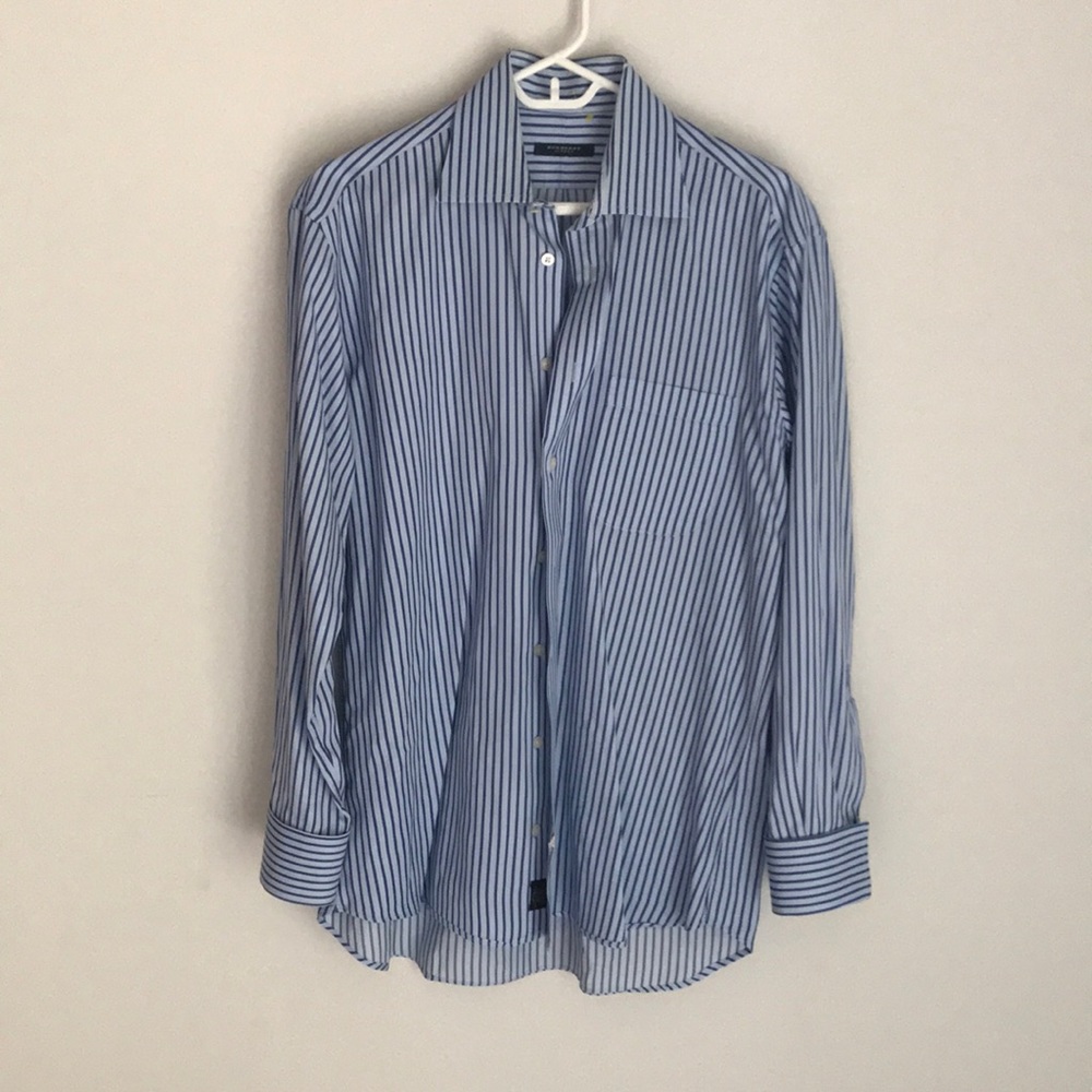 Men’s Burberry London Shirt Neck Size 15 1/2 R